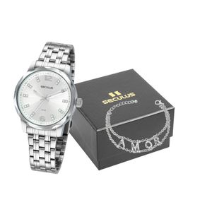 Relógio Seculus Kit Especial 44008L0SKNS2K1