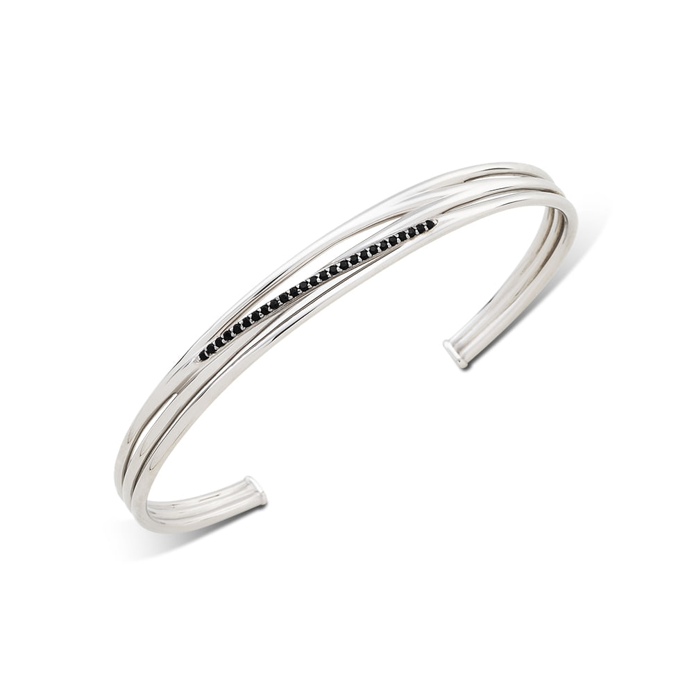 Bracelete em Prata e Espinélio