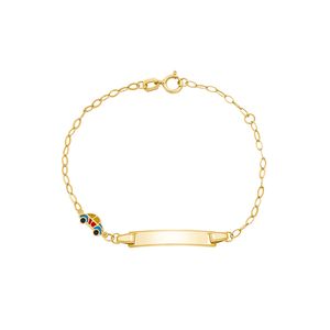 Pulseira em Ouro com 15 cm Infantil