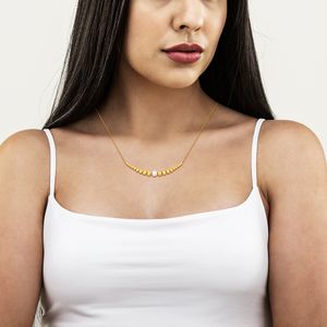Gargantilha em Ouro e Pérola com 46 cm