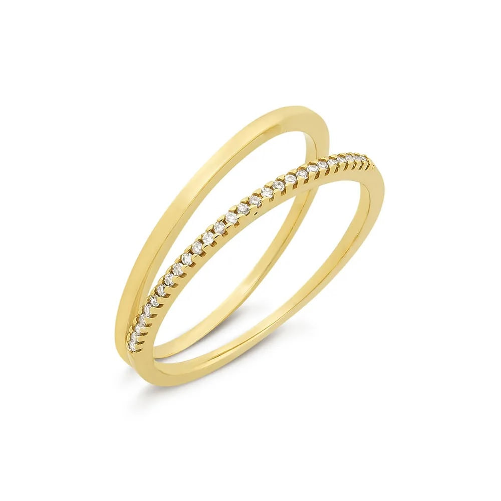 Anel em Ouro e Diamante