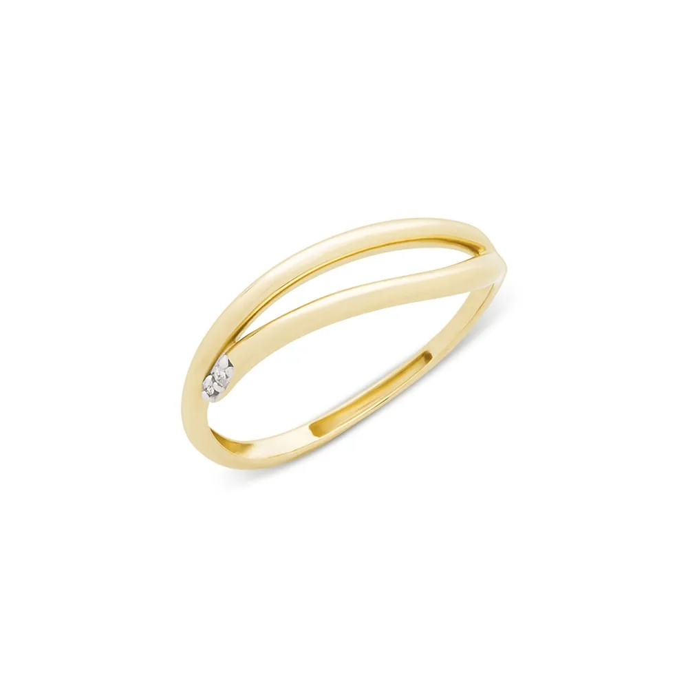 Anel em Ouro e Diamante