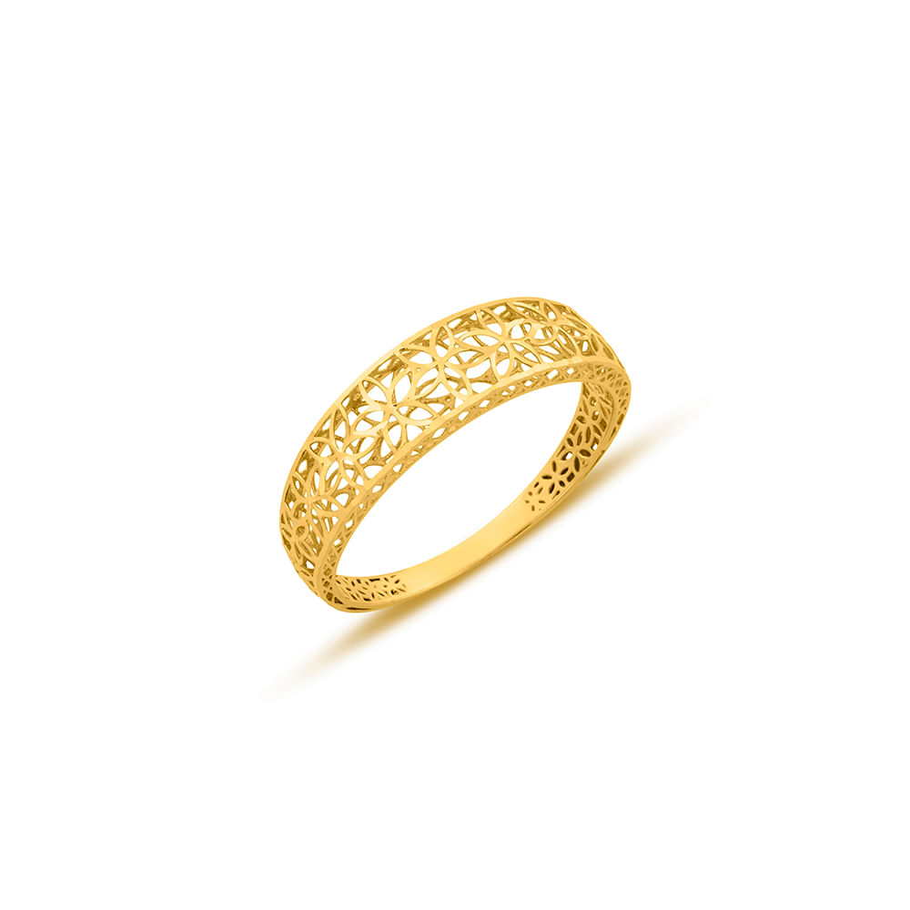 Anel em Ouro Amarelo 18k