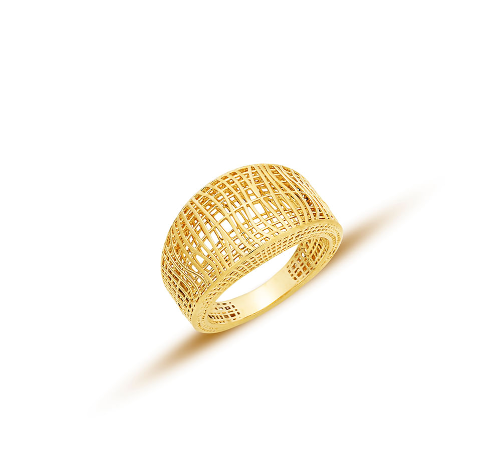 Anel em Ouro Amarelo 18k