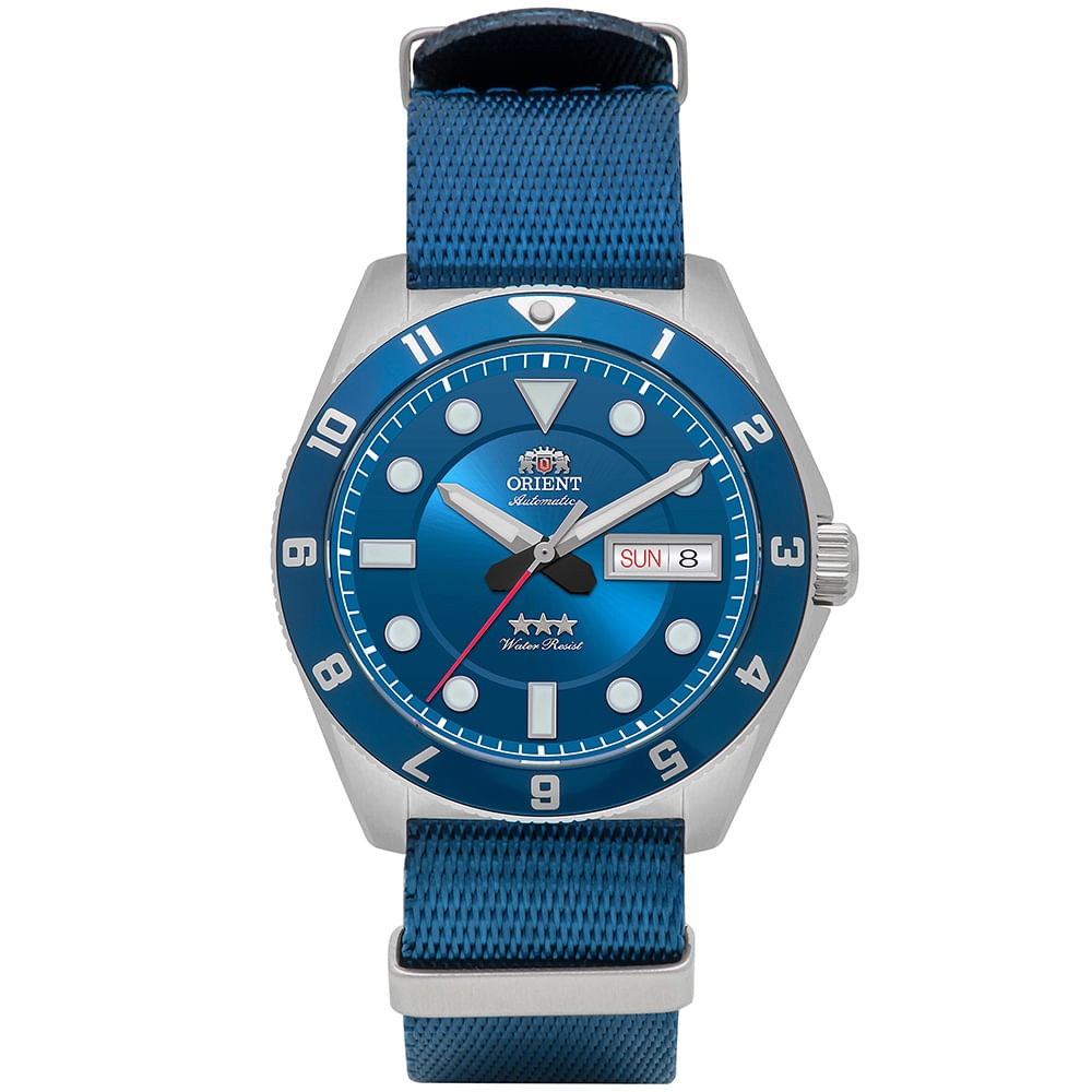 Relógio Orient 3 Stars Sport Land - YN6SN027D1DX